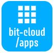 Icon bit cloud apps